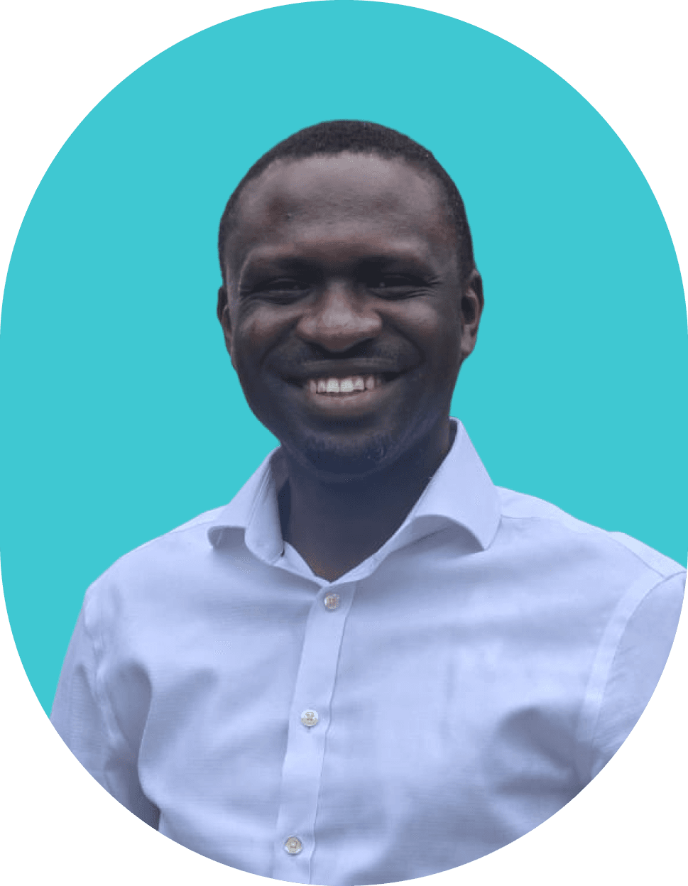 BioTrace Global team member in a light blue shirt